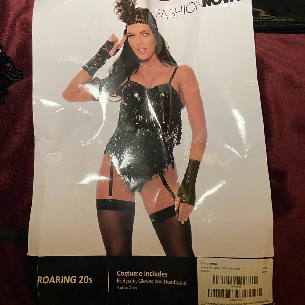 Roaring 20s woman’s 3 piece costume